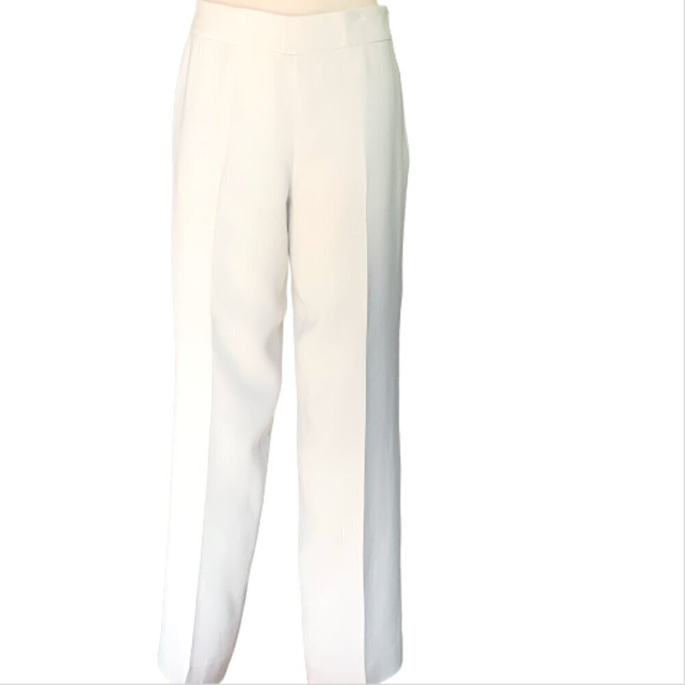 Giorgio Armani‎ Women's 100% Silk Lined Trouser Dress Pants 44 (US Sz 8) #120G